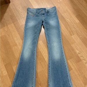 Diesel Light Blue Flare Women's Jeans
